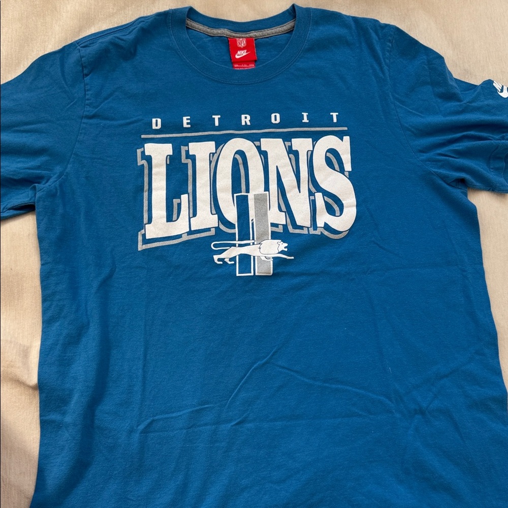 Detroit Lions Blue T-Shirt